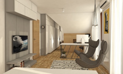 Interiér viacúčelovej izby