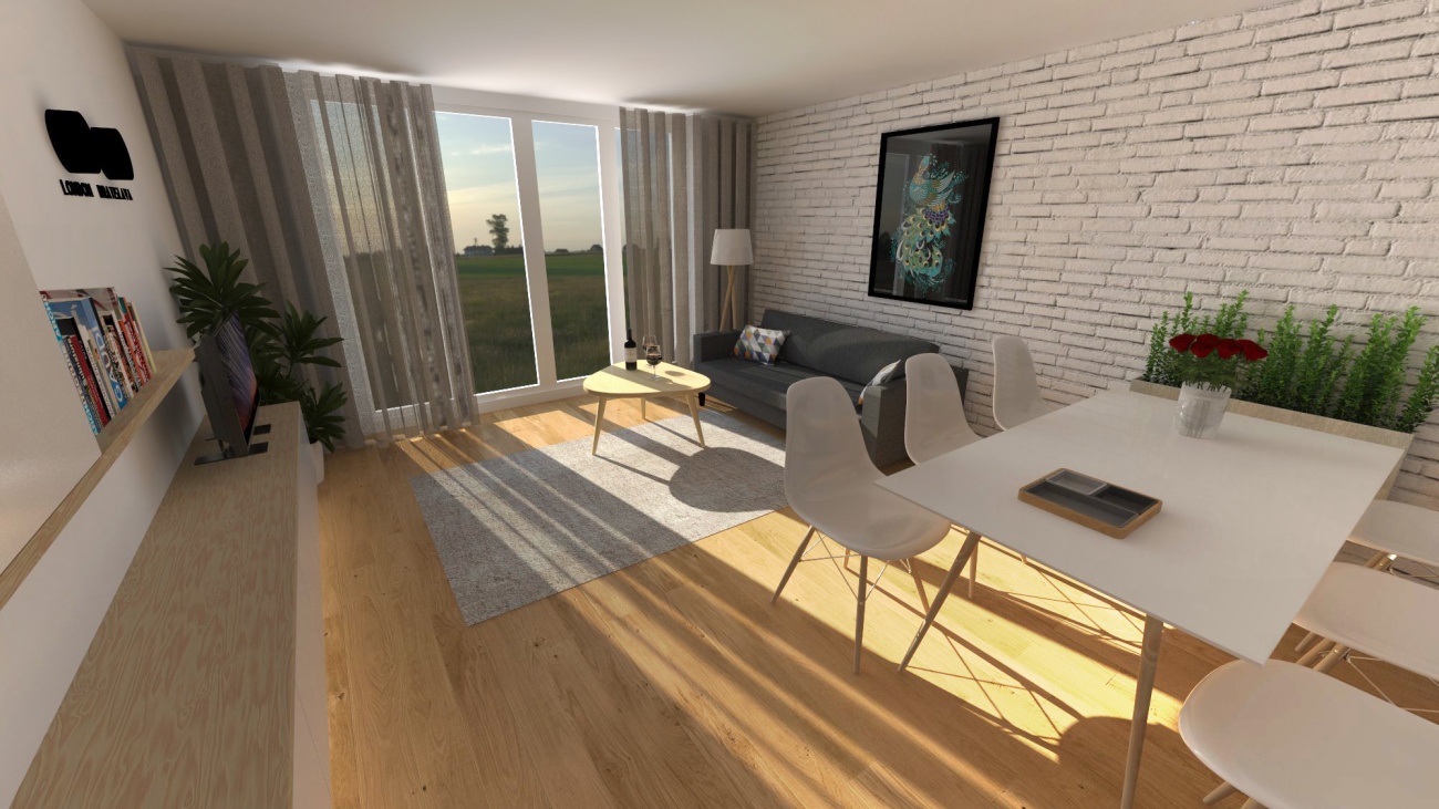 Obývacia izba štúdia